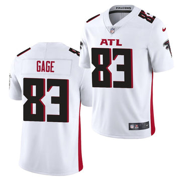 Atlanta Falcons #83 Russell Gage New White Jersey