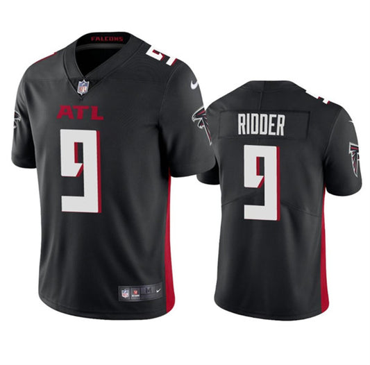 Atlanta Falcons #9 Desmond Ridder Black 2023 FUSE Jersey