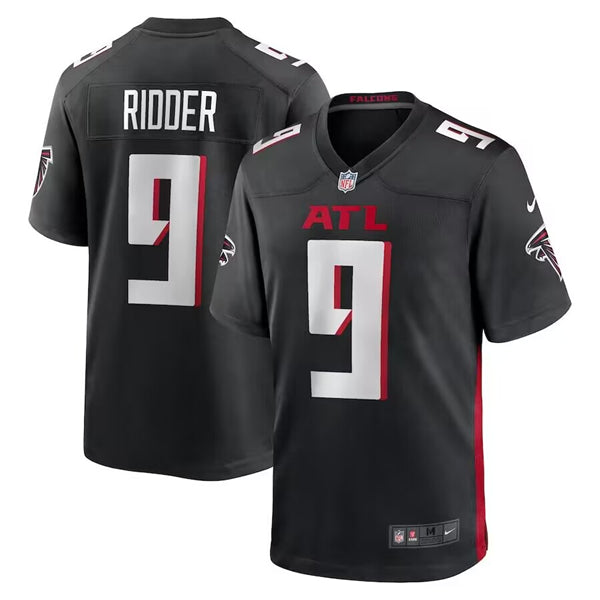Desmond Ridder Atlanta Falcons black Game jersey