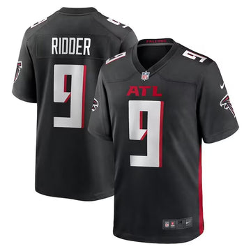Desmond Ridder Atlanta Falcons black Game jersey