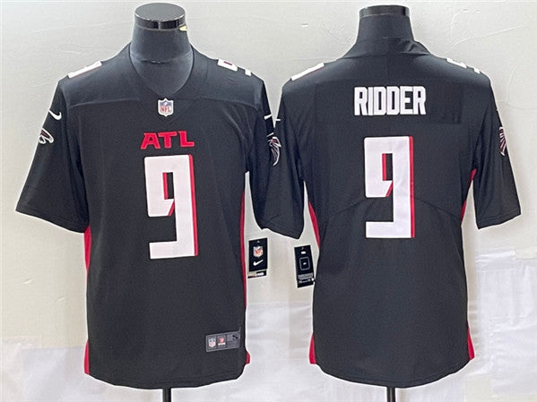 Atlanta Falcons #9 Desmond Ridder New Black Jersey