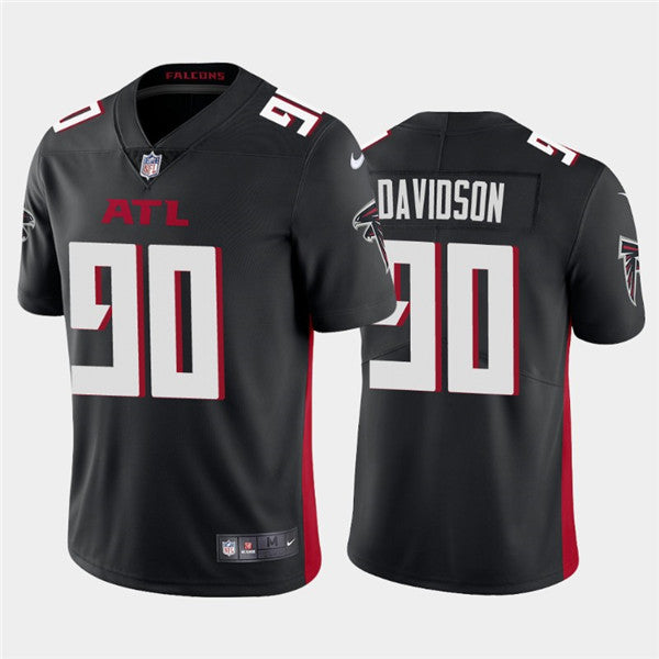 Atlanta Falcons #90 Marlon Davidson 2020 Black Jersey