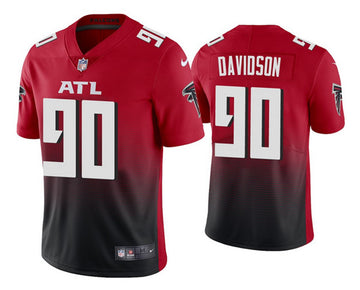 Atlanta Falcons #90 Marlon Davidson 2020 Red Jersey