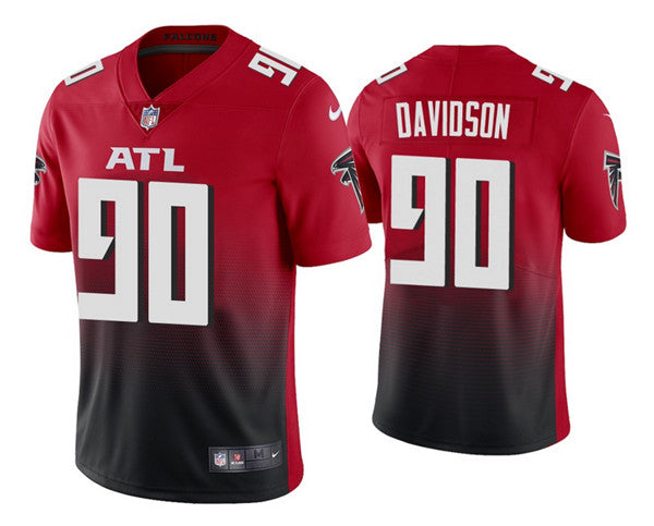 Atlanta Falcons #90 Marlon Davidson 2020 Red Jersey