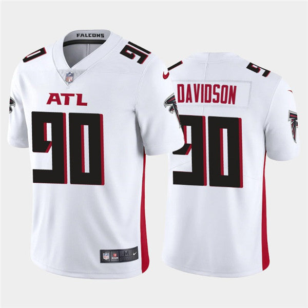Atlanta Falcons #90 Marlon Davidson 2020 White Jersey