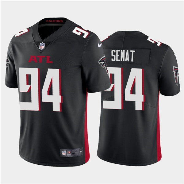 Atlanta Falcons #94 Deadrin Senat 2020 Black Jersey