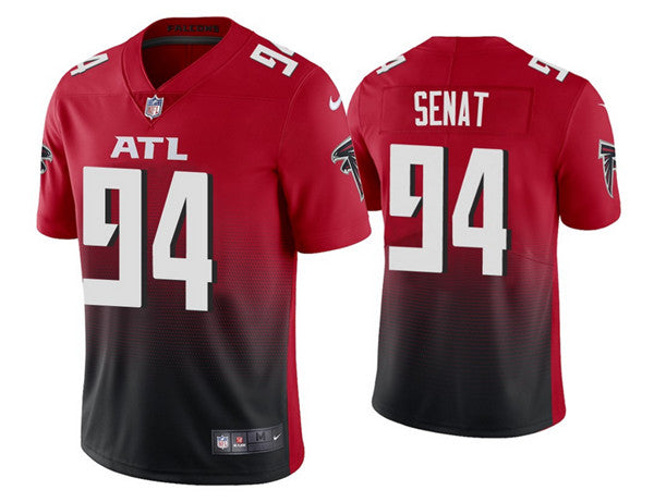 Atlanta Falcons #94 Deadrin Senat 2020 Red Jersey