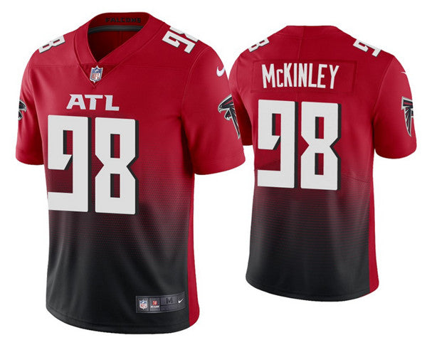 Atlanta Falcons #98 Takkarist McKinley 2020 Red Jersey