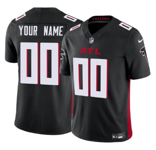 Atlanta Falcons Custom Black 2023 FUSE Jersey