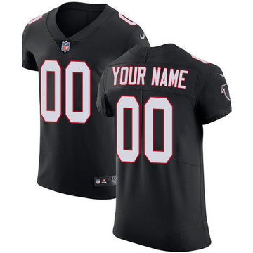 Atlanta Falcons Black Alternate Custom Elite Jersey