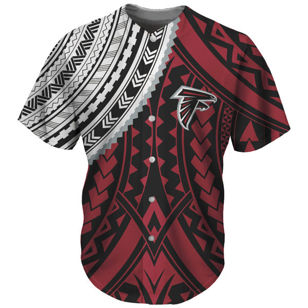 Atlanta Falcons Red Baseball Jersey