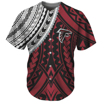 Atlanta Falcons Red Baseball Jersey