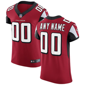 Atlanta Falcons Red Custom Elite Jersey