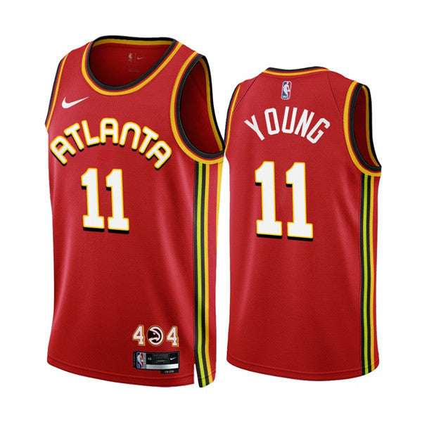 Trae Young Atlanta Hawks red jersey