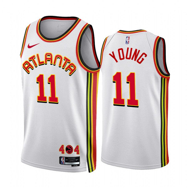 Trae Young Atlanta Hawks white jersey