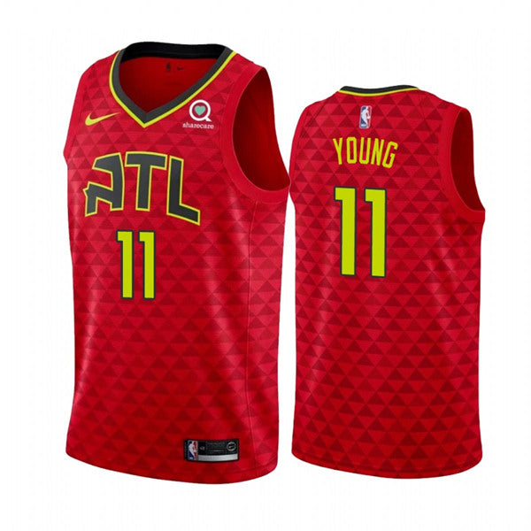 Trae Young Atlanta Hawks red jersey