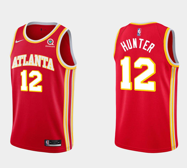 De'andre Hunter Atlanta Hawks red jersey