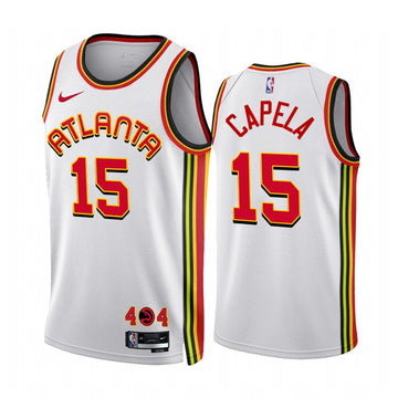 Clint Capela Atlanta Hawks white jersey