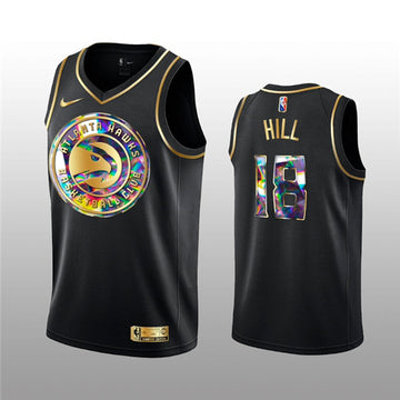 Solomon Hill Atlanta Hawks black jersey