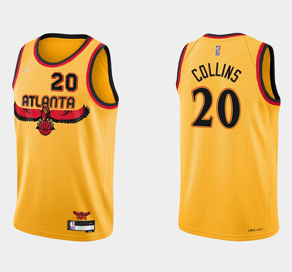 Atlanta Hawks gold City Edition jersey