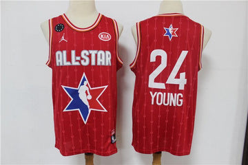 Trae Young Atlanta Hawks red All-Star jersey