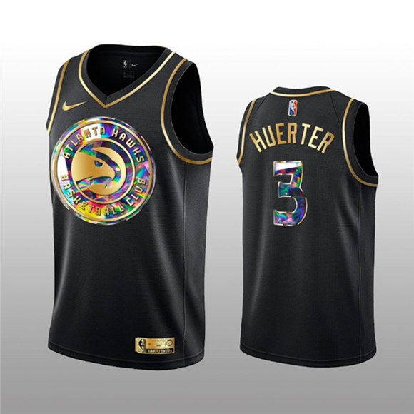 Kevin Huerter Atlanta Hawks black jersey