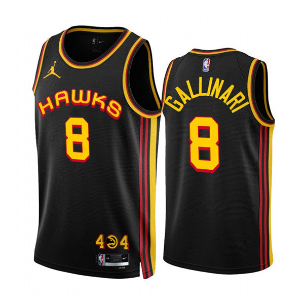 Danilo Gallinari Atlanta Hawks black jersey