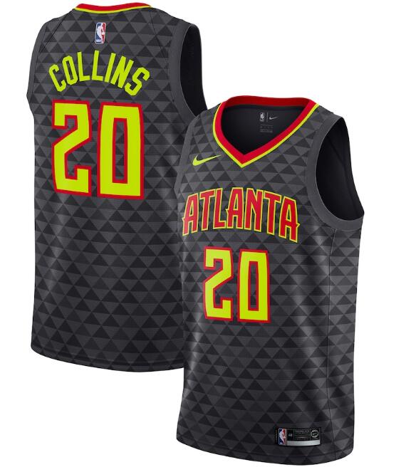 Atlanta Hawks black jersey