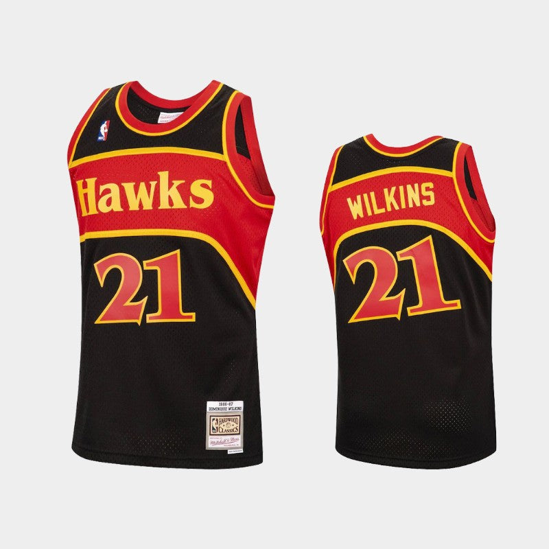 Atlanta Hawks black jersey