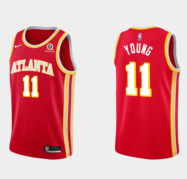 Atlanta Hawks red jersey