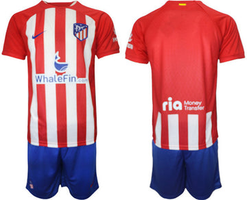 Custom Real Madrid red Home jersey