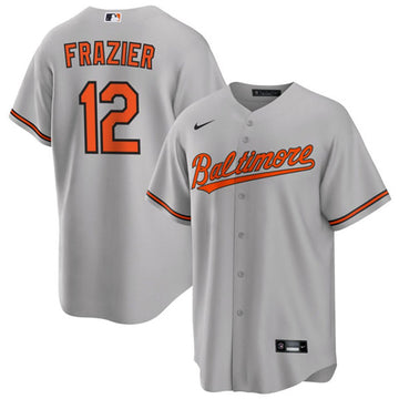 Adam Frazier Baltimore Orioles gray jersey