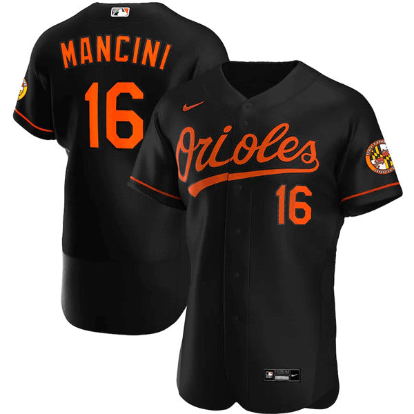 Trey Mancini Baltimore Orioles black jersey