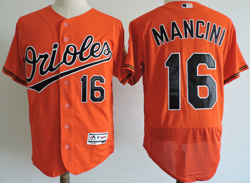 Trey Mancini Baltimore Orioles orange Elite jersey