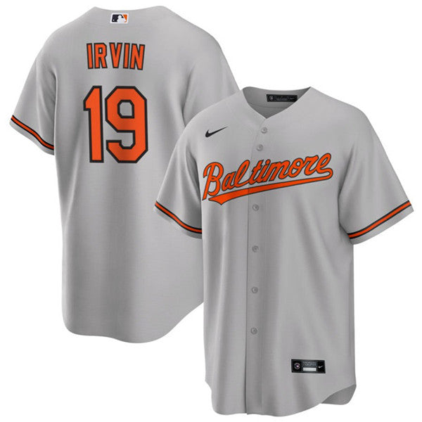 Cole Irvin Baltimore Orioles gray jersey