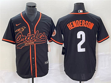 Gunnar Henderson Baltimore Orioles black City Connect jersey