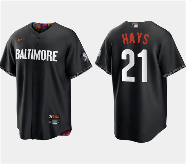 Austin Hays Baltimore Orioles black City Connect jersey