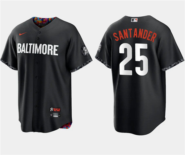 Anthony Santander Baltimore Orioles black City Connect jersey