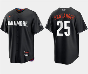 Anthony Santander Baltimore Orioles black City Connect jersey