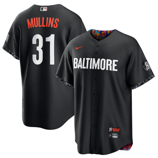 Cedric Mullins Baltimore Orioles black City Connect jersey