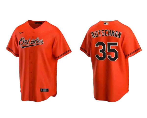 Adley Rutschman Baltimore Orioles orange jersey