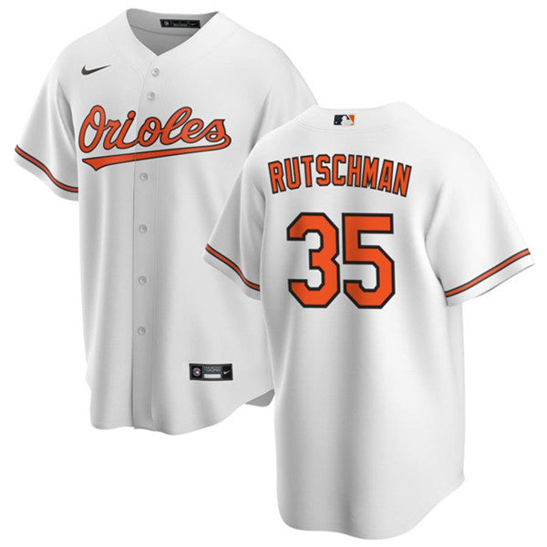 Adley Rutschman Baltimore Orioles white jersey