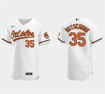 Adley Rutschman Baltimore Orioles white jersey