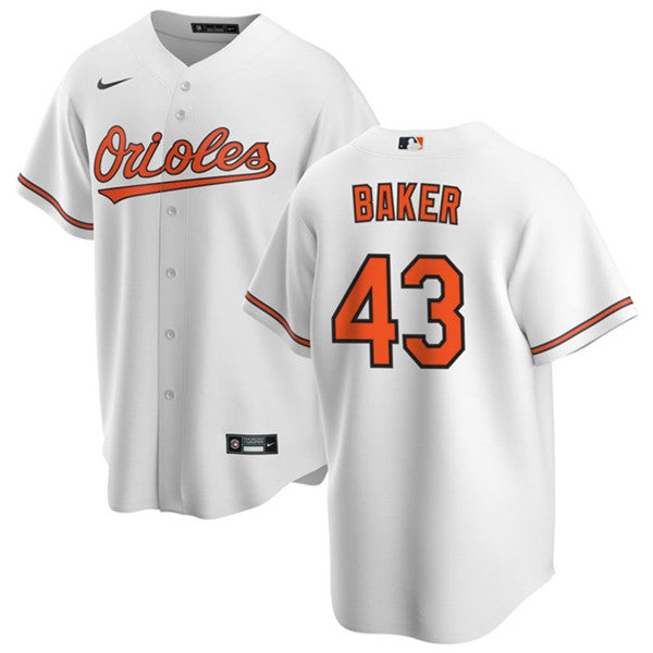 Bryan Baker Baltimore Orioles white jersey