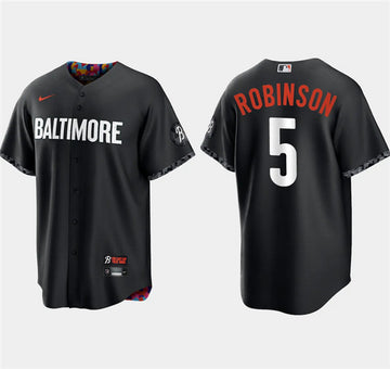 Brooks Robinson Baltimore Orioles black City Connect jersey