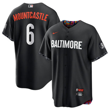 Ryan Mountcastle Baltimore Orioles black City Connect jersey