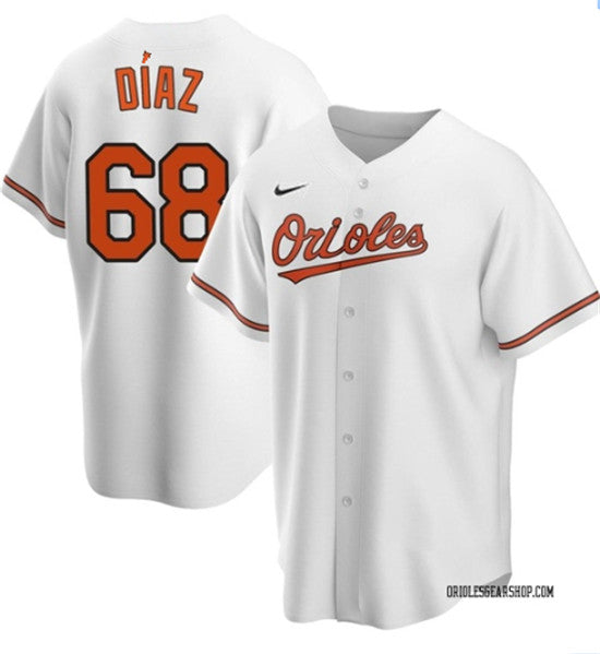 Lewin Diaz Baltimore Orioles white jersey