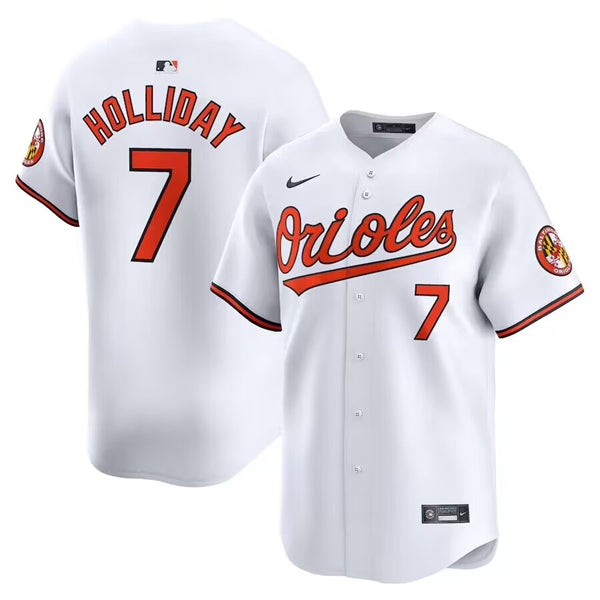 Jackson Holliday Baltimore Orioles white Home jersey