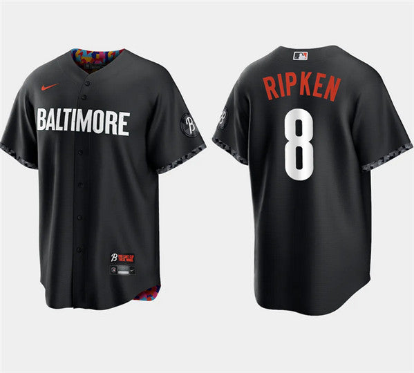 Cal Ripken Jr Baltimore Orioles black City Connect jersey