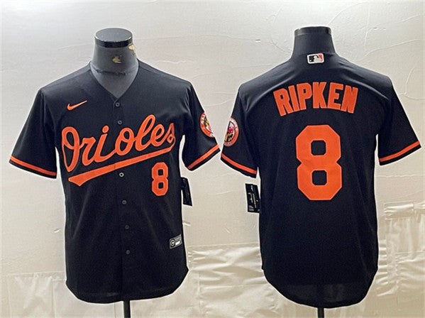 Cal Ripken Jr Baltimore Orioles black jersey